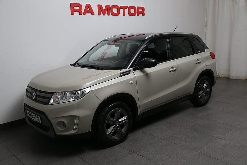 Brun Begagnad 2015 Suzuki Vitara GL SUV | 149 800 kr (Bra pris) - Bild 1/3