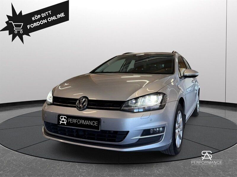 Silver (silver metallic) Begagnad 2015 VW Golf VII Kombi | 109 900 kr (Marknadspris) - Bild 1/4