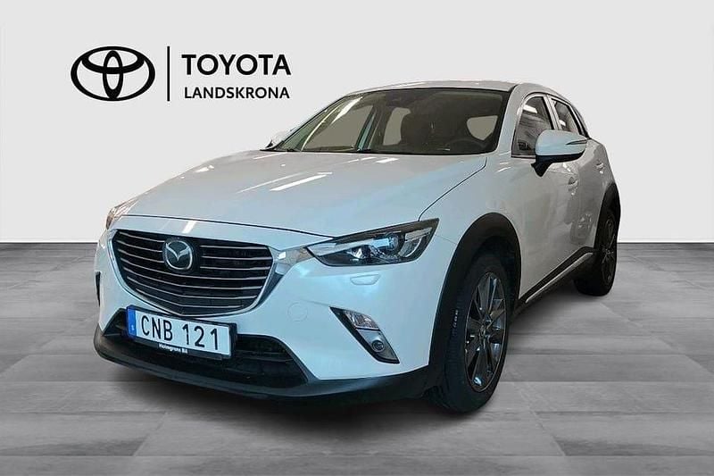 Begagnad Mazda CX-3 Optimum 121 HK (88 kW) 2017 Vit SUV