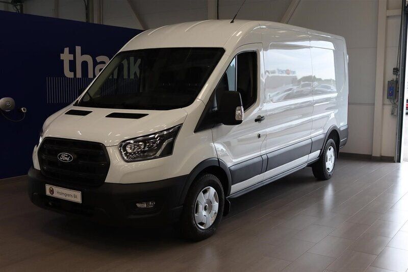 Vit Ny 2024 Ford Transit Trend Van | 537 375 kr (Bra pris) - Bild 1/4