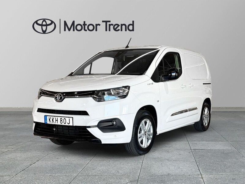 Vit Begagnad 2023 Toyota Proace City Van | 339 500 kr (Bra pris) - Bild 1/4