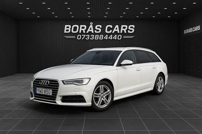 Begagnad Audi A6 190 HK (139 kW) 2017 Vit Kombi