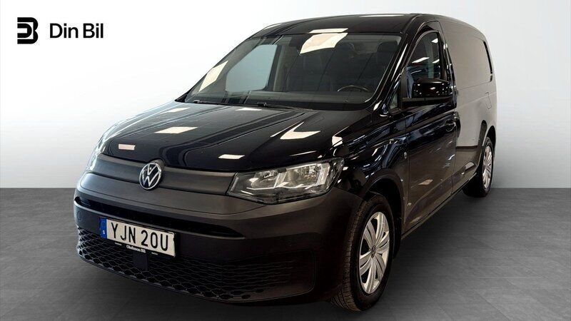 Svart Begagnad 2022 VW Caddy Maxi Minibuss | 269 900 kr (Marknadspris) - Bild 1/4