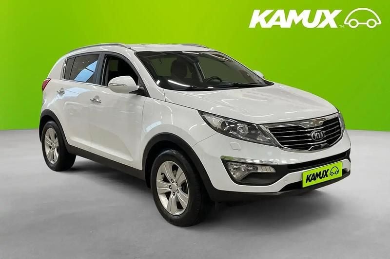 Vit Begagnad 2013 Kia Sportage EX SUV | 89 800 kr (Marknadspris) - Bild 1/4