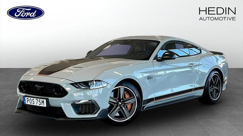 Grå (grey) Begagnad 2022 Ford Mustang Mach 1 Sportkupé | 629 900 kr - Bild 1/4