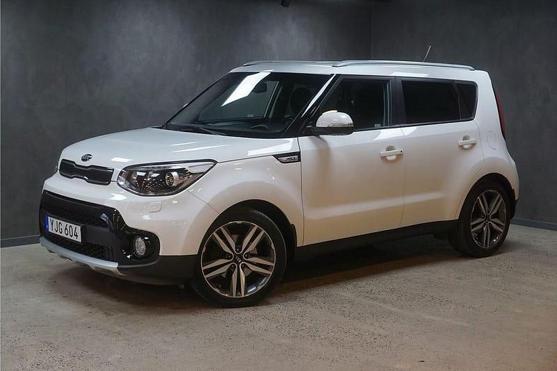 Vit Begagnad 2016 Kia Soul SUV | 129 900 kr (Marknadspris) - Bild 1/4