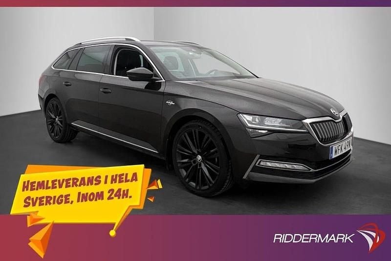 Brun Begagnad 2020 Skoda Superb LAURIN & KLEMENT Kombi | 249 900 kr (Marknadspris) - Bild 1/3