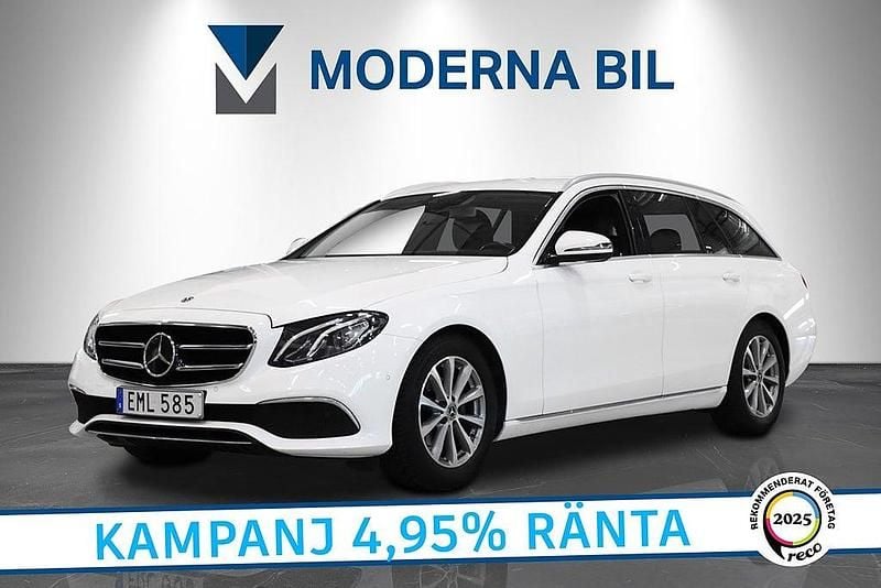 Vit Begagnad 2018 Mercedes E200 Avantgarde Kombi | 274 900 kr (Marknadspris) - Bild 1/4