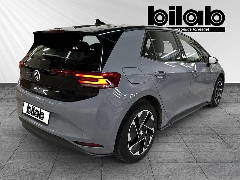 Begagnad VW ID.3 Pro Performance 150 kW (204 HK) 2022 Grå Halvkombi