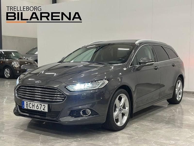 Begagnad Ford Mondeo Titanium 180 HK (132 kW) 2015 Grå Kombi