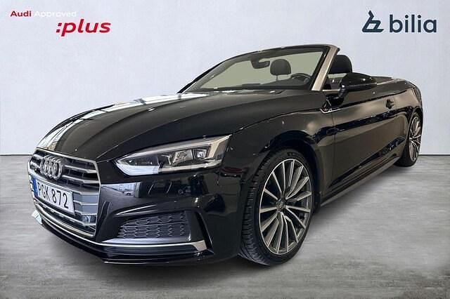 Svart (mytsvart/svart suff) Begagnad 2017 Audi A5 Cabriolet Sport Cab | 349 000 kr - Bild 1/3