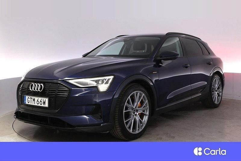 Blå Begagnad 2022 Audi e-tron Proline SUV | 439 900 kr (Lite dyr) - Bild 1/4