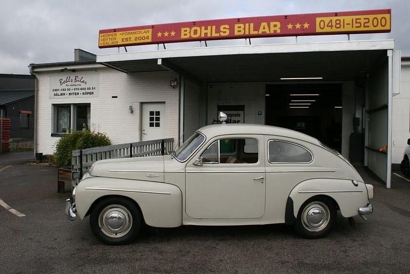 Vit Begagnad 1960 Volvo PV544 Sedan | 89 000 kr - Bild 1/4