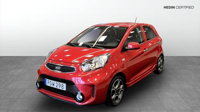 Svart Begagnad 2017 Kia Picanto Halvkombi | 119 900 kr (Bra pris) - Bild 1/4