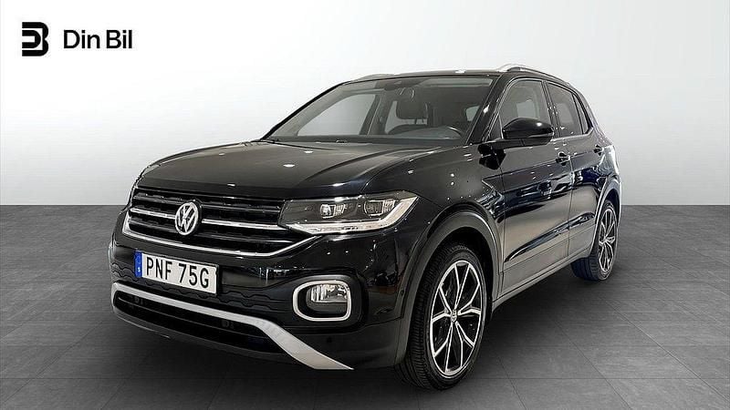 Svart Begagnad 2019 VW T-Cross GT SUV | 209 900 kr (Marknadspris) - Bild 1/4