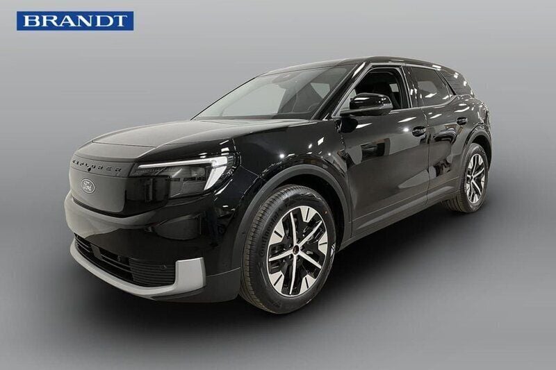 Svart Ny 2024 Ford Explorer Extended Range SUV | 590 700 kr (Marknadspris) - Bild 1/4