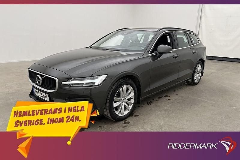 Grå Begagnad 2021 Volvo V60 Kombi | 294 800 kr (Marknadspris) - Bild 1/3