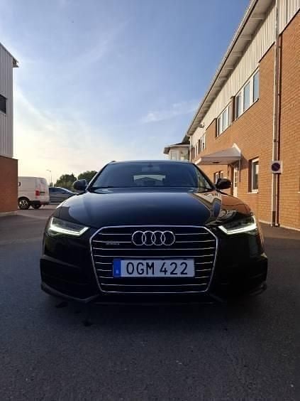 Svart Begagnad 2017 Audi A6 Sport Kombi | 209 000 kr (Marknadspris) - Bild 1/4