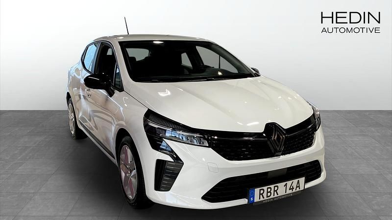 Vit Begagnad 2024 Renault Clio V Evolution Halvkombi | 199 900 kr (Marknadspris) - Bild 1/4