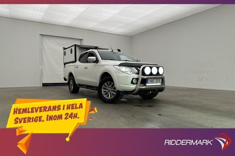 Vit Begagnad 2016 Mitsubishi L200 Pickup | 209 800 kr (Lite dyr) - Bild 1/3