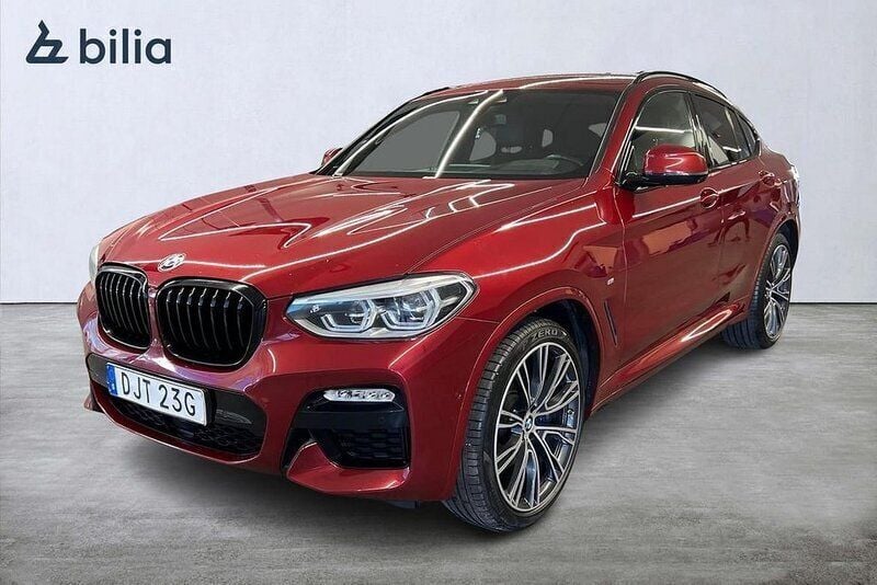 Röd Begagnad 2019 BMW X4 M Sport SUV | 399 000 kr (Bra pris) - Bild 1/3