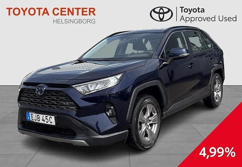 Begagnad Toyota RAV4 Hybrid Active 224 HK (164 kW) 2022 Mörkblå SUV