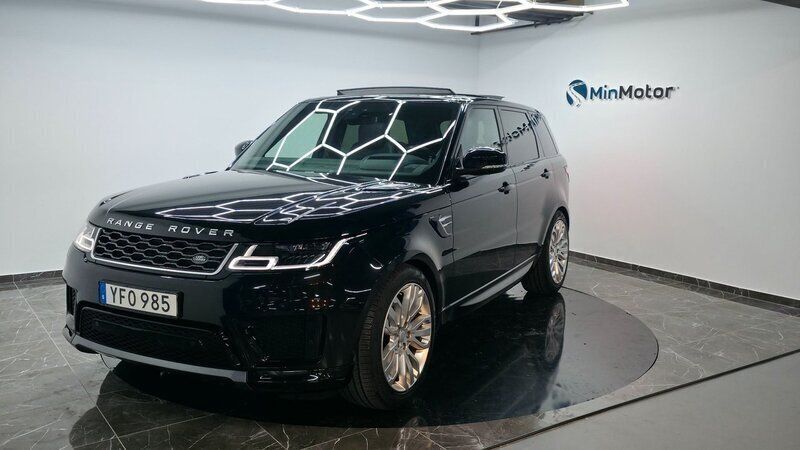 Svart Begagnad 2018 Land Rover Range Rover Sport SUV | 569 900 kr (Marknadspris) - Bild 1/4