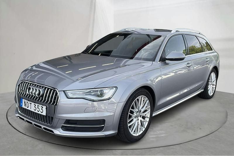 Grå Begagnad 2016 Audi A6 Allroad Kombi | 199 000 kr (Marknadspris) - Bild 1/4