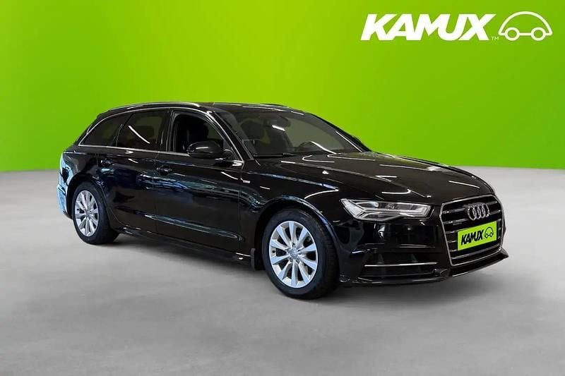 Svart Begagnad 2018 Audi A6 S-Line Kombi | 224 800 kr (Bra pris) - Bild 1/4