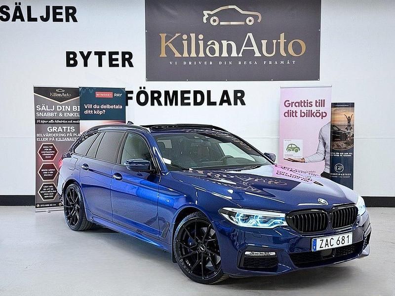 Blå Begagnad 2017 BMW 540 M Sport Kombi | 339 900 kr (Marknadspris) - Bild 1/4