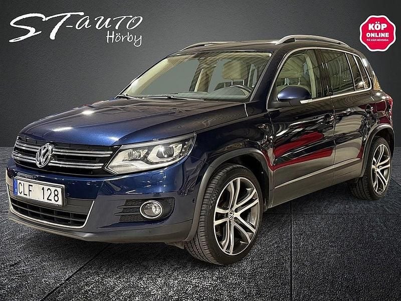 Begagnad VW Tiguan 177 HK (130 kW) 2013 Blå metallic SUV