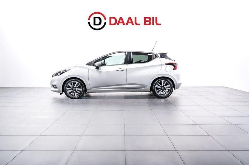 Vit Begagnad 2019 Nissan Micra Acenta Halvkombi | 149 700 kr (Marknadspris) - Bild 1/4