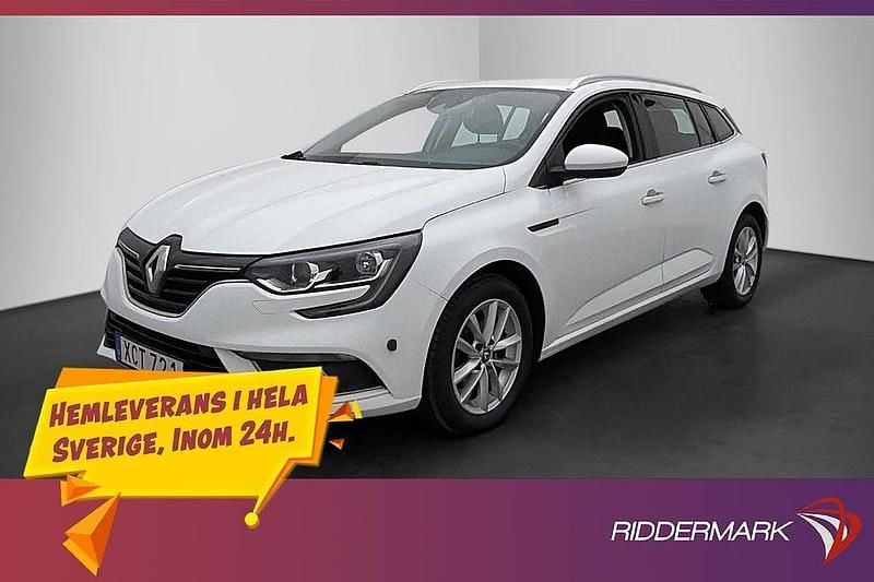 Begagnad Renault Mégane GrandTour 140 HK (102 kW) 2018 Vit Kombi