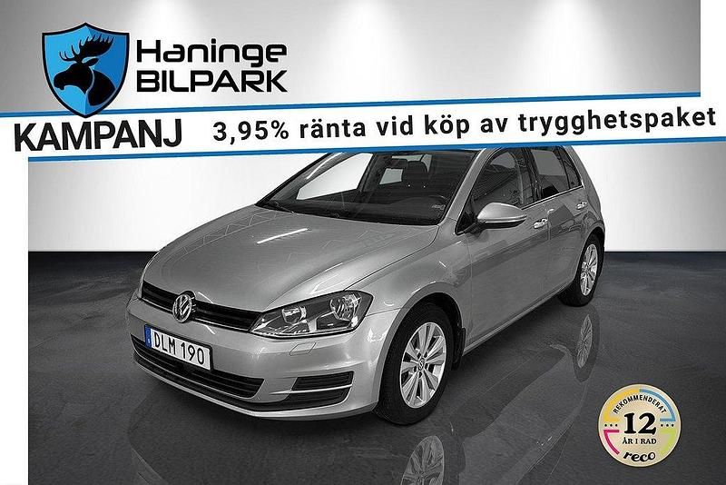 Silver Begagnad 2014 VW Golf VII Halvkombi | 99 900 kr (Marknadspris) - Bild 1/2