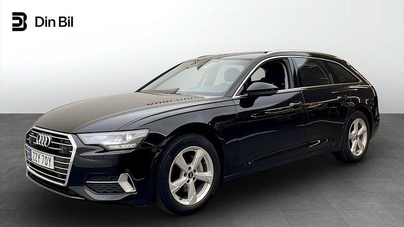 Svart Begagnad 2022 Audi A6 Sport Kombi | 379 000 kr (Marknadspris) - Bild 1/4