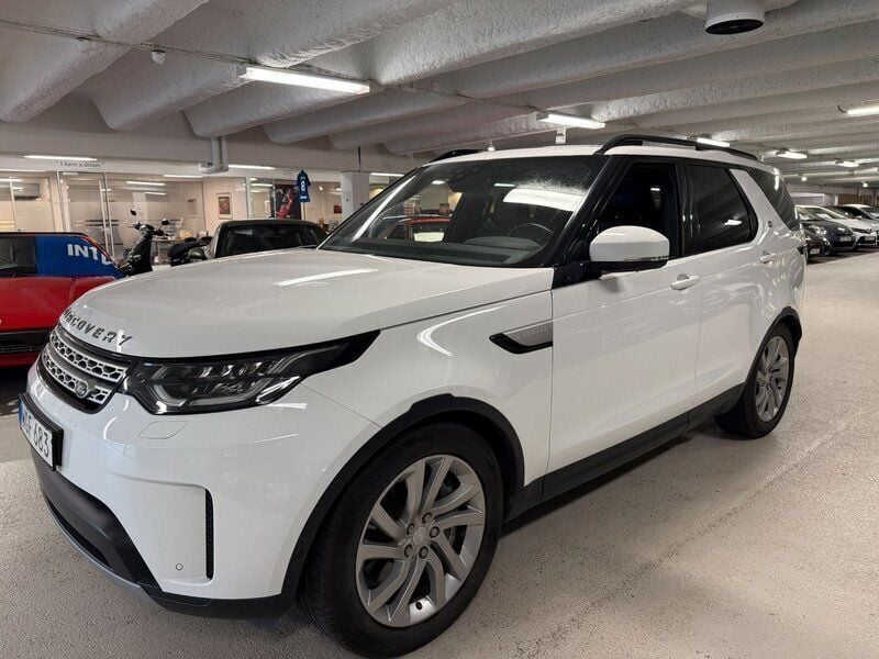 Vit (fuji white) Begagnad 2019 Land Rover Discovery 5 SUV | 439 990 kr (Dyr) - Bild 1/4