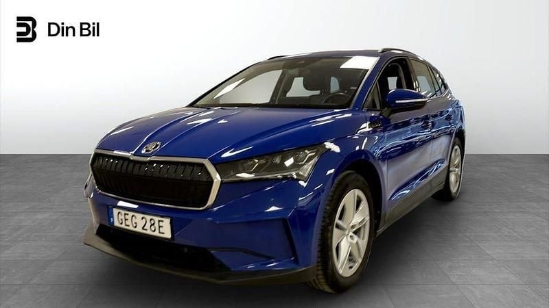 Blå Begagnad 2021 Skoda Enyaq iV SUV | 259 900 kr (Marknadspris) - Bild 1/4