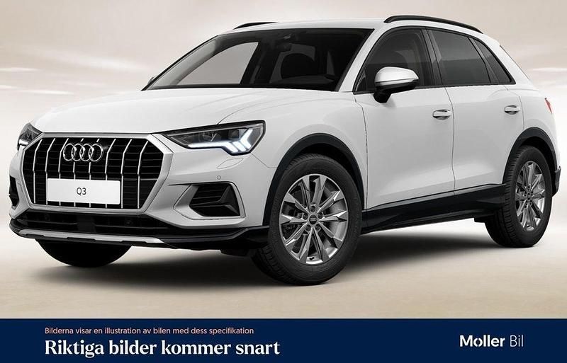 Vit (ibisvit) Begagnad 2022 Audi Q3 Proline SUV | 319 900 kr (Marknadspris) - Bild 1/4