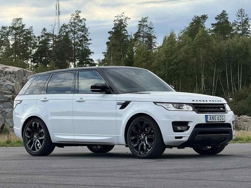 Vit Begagnad 2017 Land Rover Range Rover Sport SUV | 425 000 kr (Lite dyr) - Bild 1/4