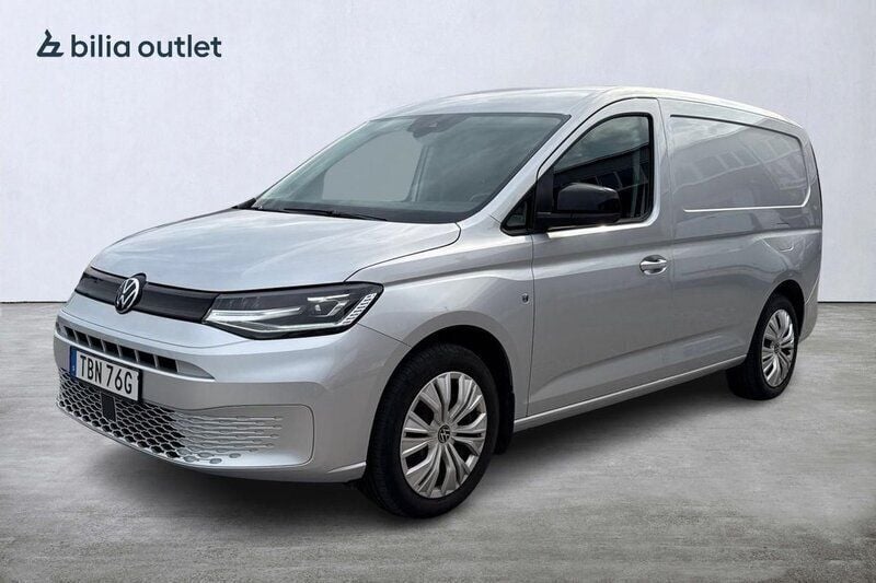 Silver Begagnad 2022 VW Caddy Maxi Minibuss | 239 900 kr (Bra pris) - Bild 1/3