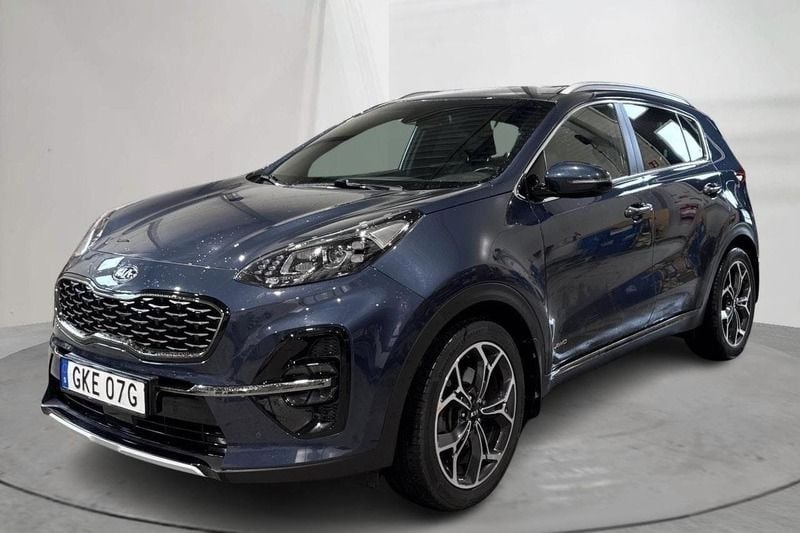 Blå Begagnad 2020 Kia Sportage GT-Line SUV | 239 900 kr (Bra pris) - Bild 1/4