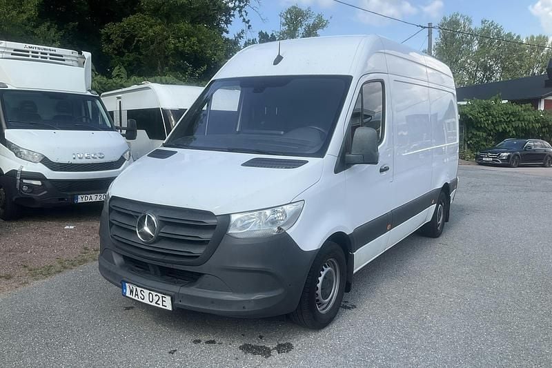 Vit Begagnad 2021 Mercedes Sprinter Van | 259 000 kr - Bild 1/4