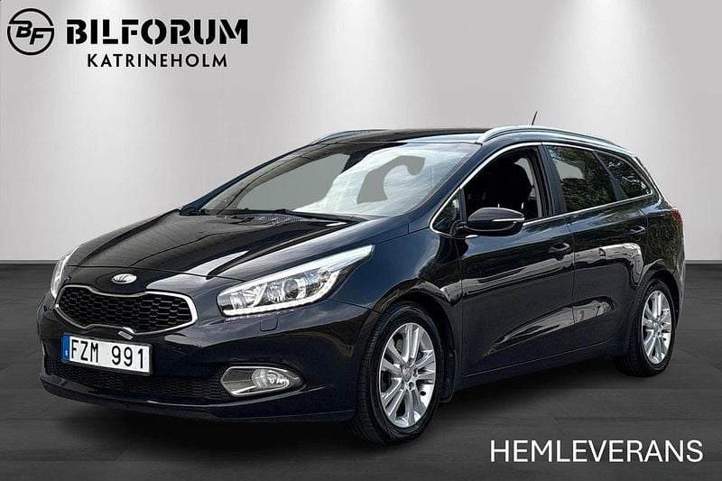 Svart Begagnad 2013 Kia Ceed Sportswagon Kombi | 89 900 kr (Marknadspris) - Bild 1/4