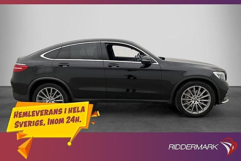 Begagnad Mercedes GLC250 2019 Svart Sportkupé