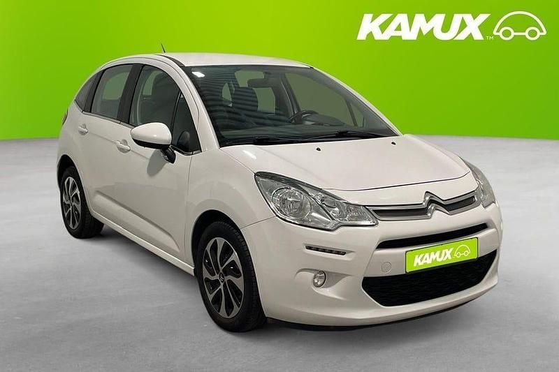 Begagnad Citroën C3 PureTech 82 HK (60 kW) 2016 Vit Halvkombi