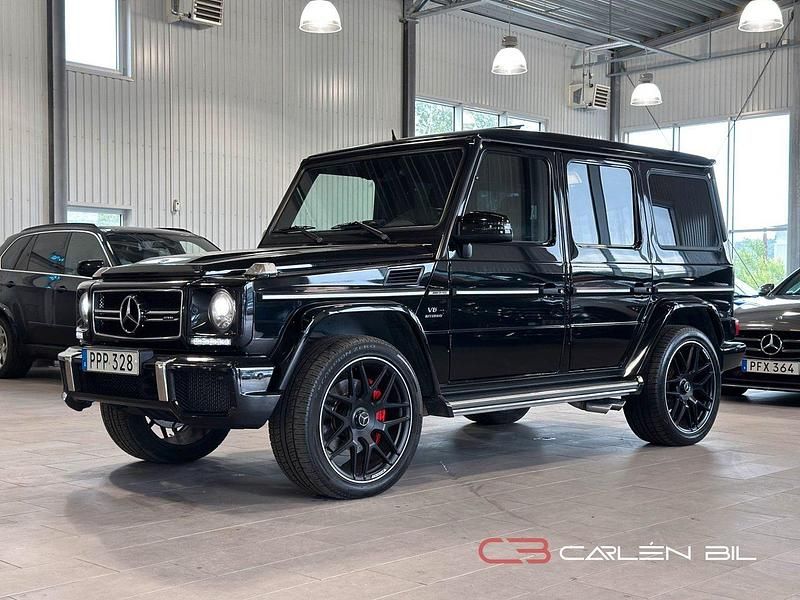 Svart Begagnad 2015 Mercedes G63 AMG AMG SUV | 1 099 000 kr - Bild 1/4