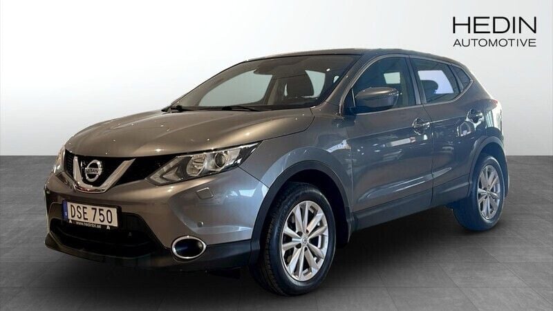 Grå (grey) Begagnad 2014 Nissan Qashqai SUV | 84 900 kr (Marknadspris) - Bild 1/4