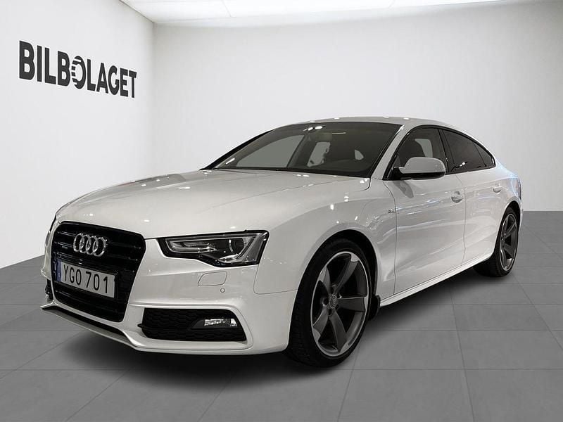Vit Begagnad 2016 Audi A5 Sportback Halvkombi | 219 900 kr (Superpris) - Bild 1/4