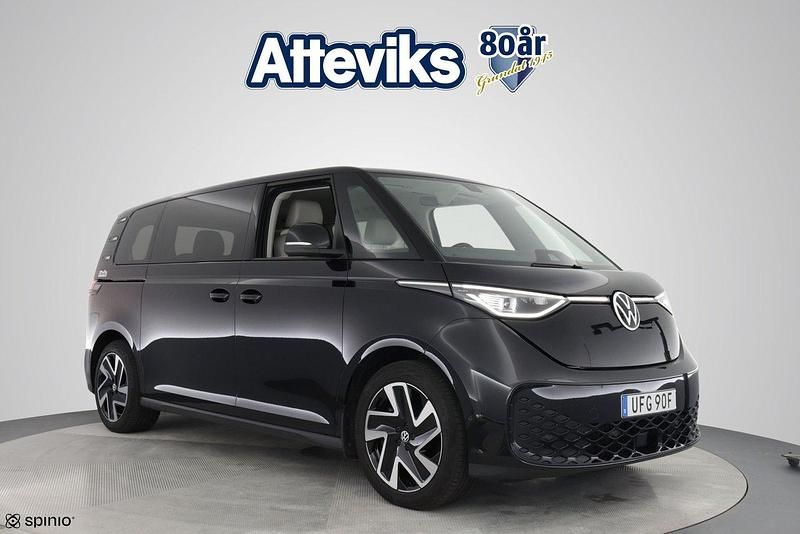 Svart Begagnad 2025 VW ID. Buzz Pro Van | 649 000 kr - Bild 1/4
