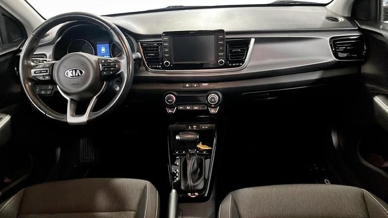 Begagnad Kia Rio Plus 120 HK (88 kW) 2019 Svart Halvkombi